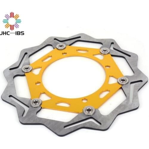 Motorcycle 270MM Front Wavy Floating Brake Disc Rotor For SUZUKI DRZ400 RM125 RM250 DRZ250 DR250R RMX250 DR350 DRZ400S DRZ400SE
