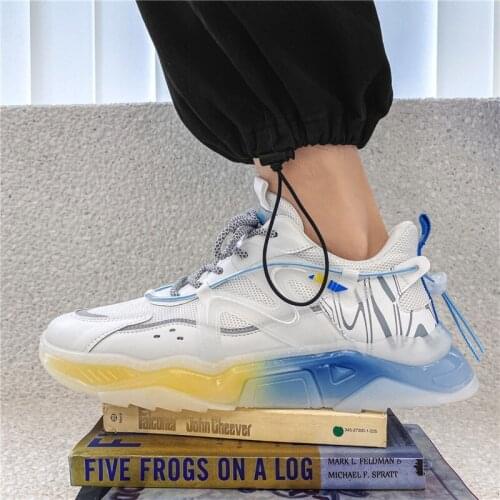 Mesh Mens Shoes Breathable Mens Sports Shoes Fashion Lace-up Lightweight Casual Shoes Walking Tennis Shoes Zapatillas Hombre