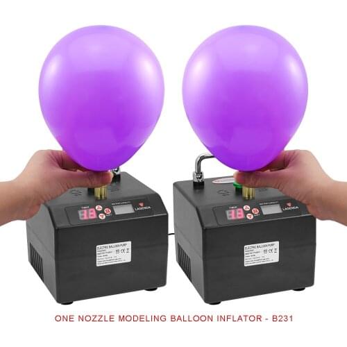 NEW B231 Lagenda Twisting Modeling Balloon Inflator with Battery Digital Time and Counter Electirc Balloon Pump