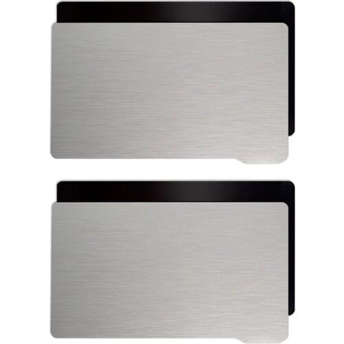 3D Printer Platform Steel Plate 2 Pack - Upgraded Magnetic 3D Printer Build Surface Flex Bed For Elegoo Mars/Mars Pro