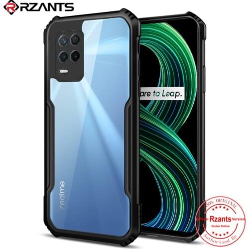 Rzants For OPPO Realme 8 Realme 8 Pro 5G 4G Soft Casing Camera Protection Small Hole Case Phone Back Clear Hard Cover