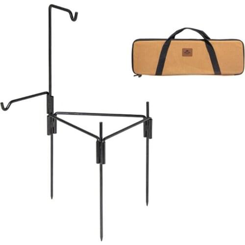 Outdoor Camping Storage Rack Cookware Hanging Rack Foldable Portable Campsite Storage Rack Storage Bag Storage Rack