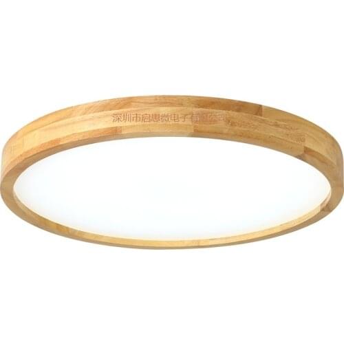 Ultra Thin LED Ceiling LED Ceiling Lights Lighting Fixture Modern Lamp Living Room Bedroom Kitchen Wood ceiling lamp