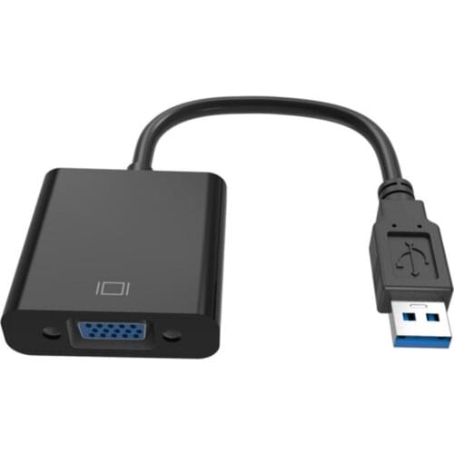 USB 3.0 2.0 to VGA 1080P Multi-display Adapter Converter For Computer Projector #263558