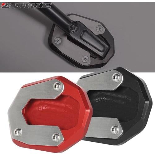 Side Stand Enlarger FOR DUCATI Scrambler Cafe Racer 17-18 Motorcycle Plate Extension Pad Classic Icon Cafe Racer Urban Enduro