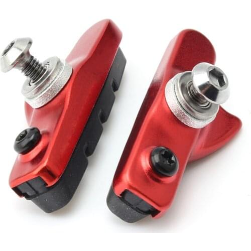 2PCS Premium Bike Brake Pads, Professional Mountain and Road Bicycle V-Brake