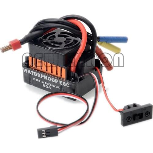 1:10 Brushless 60A ESC 2-3S Lipo 37017 (03307) RC CAR S10-60A For RC 1/10 HSP Electric Truck Buggy NEW ENRON