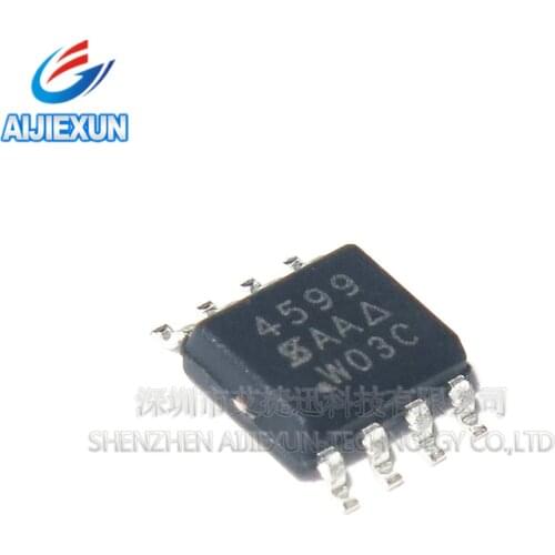 20PCS SI4599DY SI4599DY-T1-GE3 SOP8 N- and P-Channel 40-V (D-S) MOSFET in stock New and original