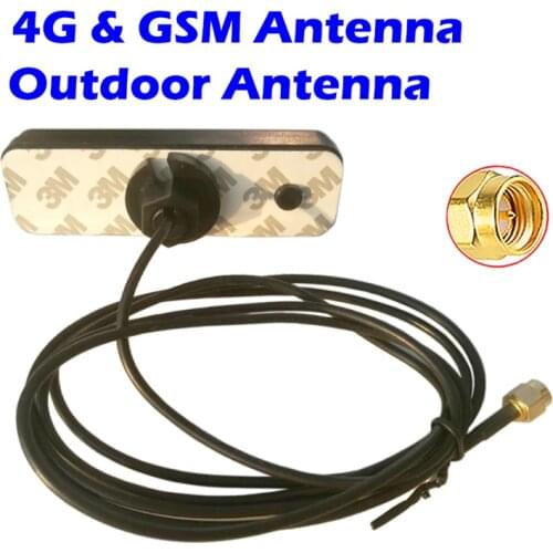 4G Waterproof Outdoor Antenna 7dbi Aerial 1.5Meter Cable for 3G GSM GPRS CDMA Repeater Modem Mobile Hotspot NBiot M2M DTU RTU