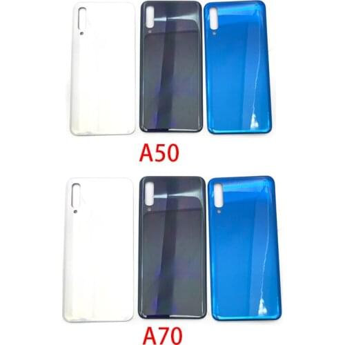 50pcs/lot Back Battery Cover Glass For Samsung Galaxy A40 A50 A70 A405F A505F A705F