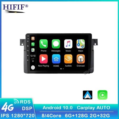 Caeplay Android 10 car radio multimedia player for BMW E46 / M3 / 318i / 320i / 325i / 330/335 1998-2006 2DIN Navigation GPS