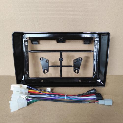 Car Fascias Navigation Fascia Dash Frame Kit For 10" ~ 10.2" Android Multimedia Player For Vios 2020