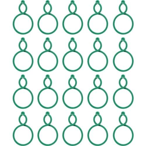 Flower Orchid Stem Clips Greenhouse Accessories Adjustable Reusable Garden For Securing Plants 20pcs/ Plant Vegetable Holder