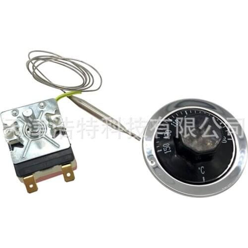 DHL 200PCS Temperature Controller Control Switch Adjustable Thermostat Knob NO NC For Electric Equipment AC 250V 16A 30-150C