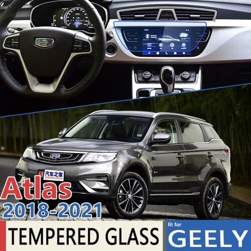 For Geely Boyue Atlas Emgrand X7 Sport Azkarr NL-3 2018 2019 2020 2021 Car Navigation Film Full Screen Protector Tempered Glass