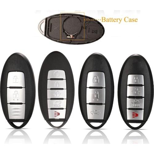 Kutery 3/4/5 Buttons Replacement Remote Car Key Shell Case Fob For Nissan ALTIMA MAXIMA Murano Versa Teana Sentra 2006-2014