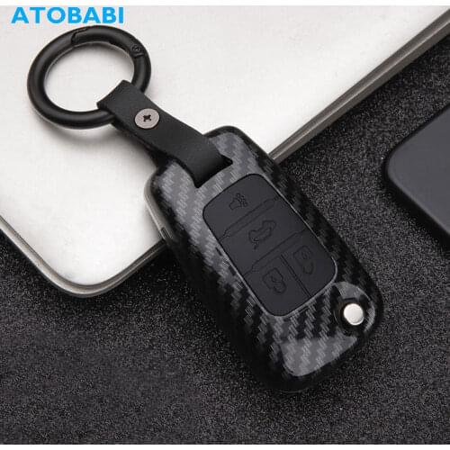 Carbon ABS Car Key Cover Keychain For Chevrolet Traverse Spark Sonic Malibu Impala Equinox Camaro Cruze Remote Fob Protect Case