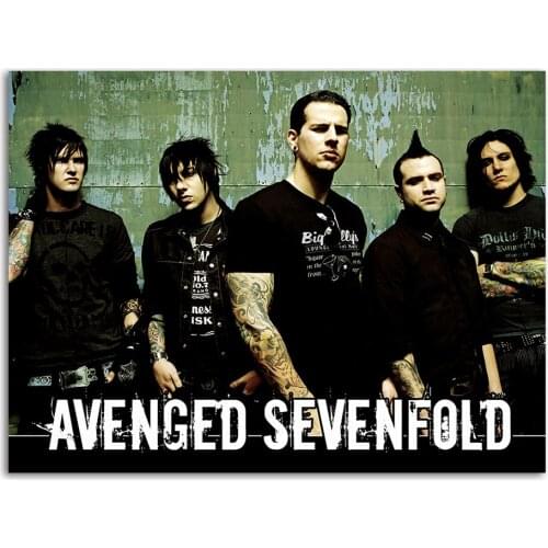 Canvas Painting Avenged Sevenfold Posters and Prints Wall Art Picture for Home Decor Nursery Decor No Frame