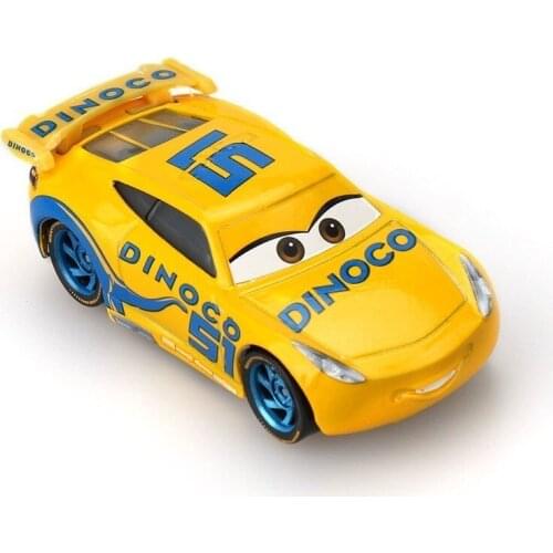 Cars Disney Pixar Mcqueen Storm Diecast Metal Alloy Yellow Toy Car 1:55 Loose Brand New In Stock Kids Toys For Boys Children
