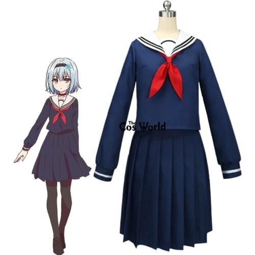 Ryuoh no Oshigoto Sora Ginko Sailor Suit Tops Dress Uniform Outfit Anime Cosplay Costumes