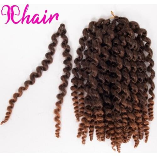 QP Hair Ombre Freetress Crochet Braids 12 Roots Bounce 22 or 12 inch Synthetic Hair Extension