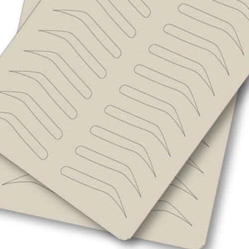 Eyebrow Practice Skin For Microblading Supplies Permanent Makeup Eyebrow Tattoo Eyebrow Training Both Side No Ink Needed