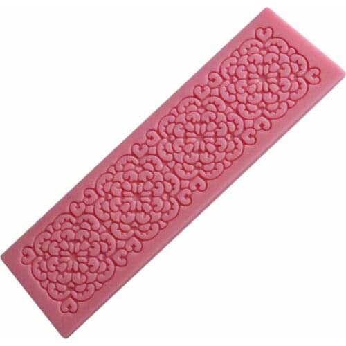 Silicone Lace Mat for Fondant Silicone Cake Mold Wedding Cake Decorating Tools Chocolate Mould Pastry Tools Cake Tools