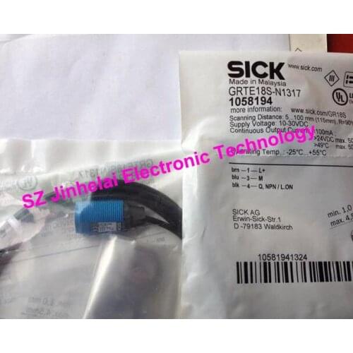 100%Authentic original GRTE18S-N1317, GRTE18S-P1317 SICK Photoelectric switch, photoelectric sensor
