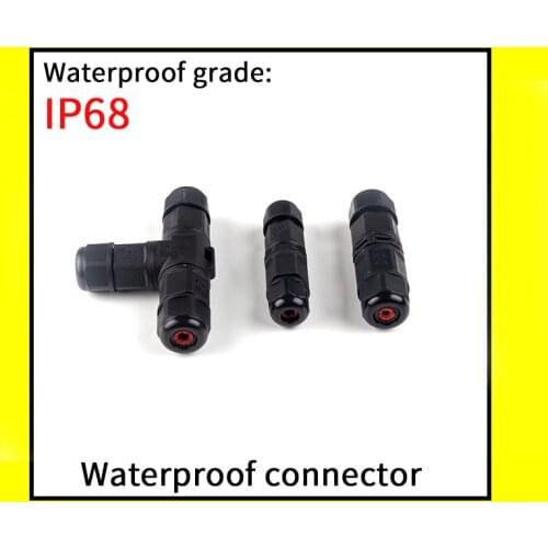 2PCS L16 2Pin 3Pin 4Pin Waterproof connector wire connector LED connector IP68 diy electronic Outdoor lighting connector