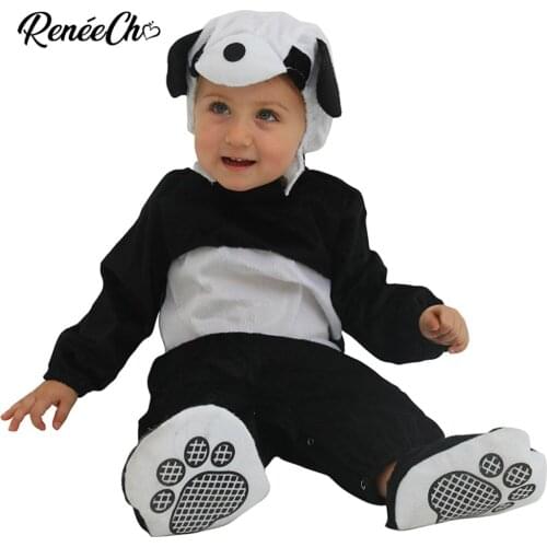2018 infant costume for Christmas Baby Panda Costume fantasy Halloween costumes Animal Jumpsuit Kigurumi Pajamas for 1-2 years