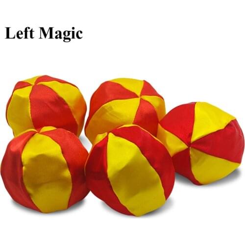 5pcs Spring Ball Folding Magic Balll Magic Tricks Magician Appearing/Vanish Magie Stage Close Up Illusion Accessories Comedy