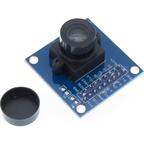 50pcs OV7670 camera module Supports VGA CIF auto exposure control display active size 640X480