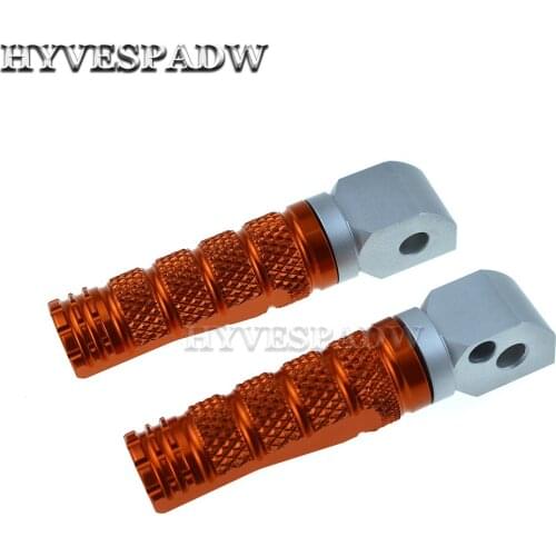 Aluminum Rear Foot Pegs Footrest Fit For Suzuki GSR 600 2006-2010 GSR750 2011-2014 GSR 600 GSR 750 Motorcycle