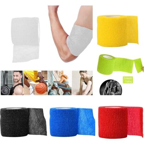 Anti-slip Self-adhesive Elastic Bandage Handle Grip Cover Tool