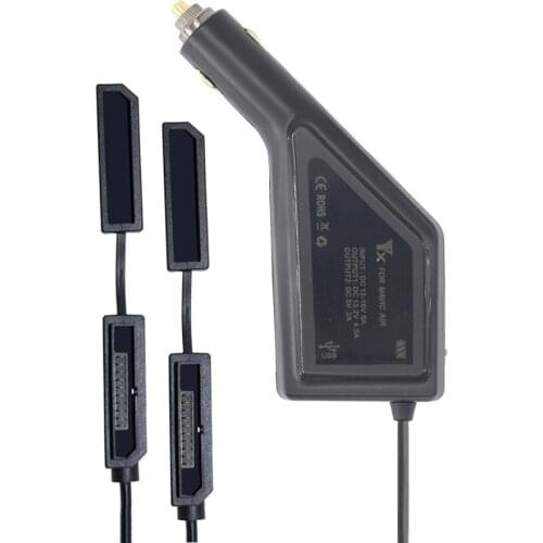 Car Charger For DJI Mavic Air drone Intelligent Battery Charging Hub Mavic Air Car Connector USB Adapter Multi Battery Charger