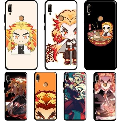 Kyojuro Rengoku Kimetsu no Yaiba For Huawei Nova 2 3 i 5T Y5 Y6 Y7 Y9 2019 2018 Y3 2017 Y9S Y5P Y6P Y7A 2020 Phone Cover