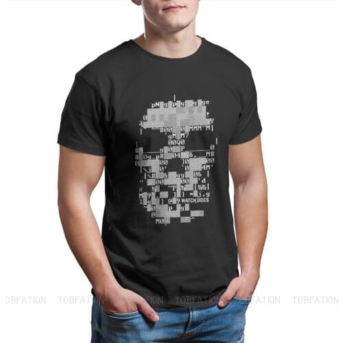 Dedsec Skull Graphic Streetwear Watch Dog Legion Sabine Brandt Bagley Game Homme T-Shirt Pure Cotton Fashion Tee