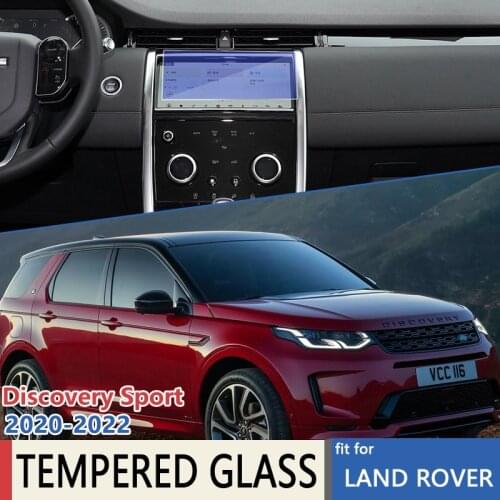 For Land Rover Discovery Sport L550 2020~2022 Car Navigation Film GPS Touch Full Screen Protector Tempered Glass Accessories