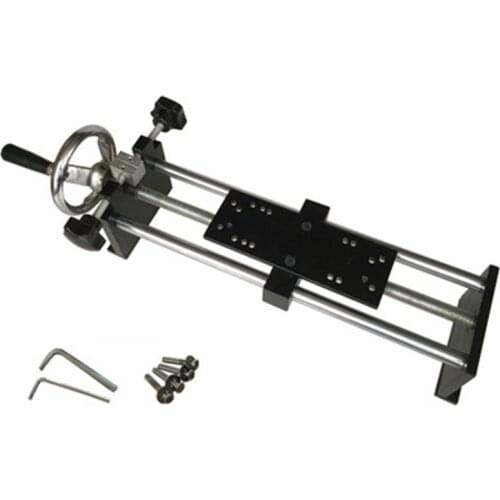 Hand-Cranked Horizontal Force Gauge Test Stand Push-Pull Force Meter HLA Spiral Rack 500N/50KG Y