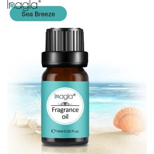 Inagla Sea Breeze 100% Natural Aromatherapy Fragrance Essential Oil For Aromatherapy Diffusers Massage Relieve Stress Air Fresh