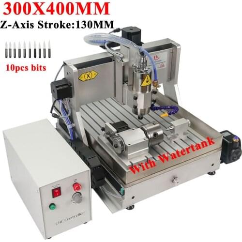LY upgrade 3040 cnc metal engraver 4axis usb port 800w water cooling spindle wood router milling cutting machine
