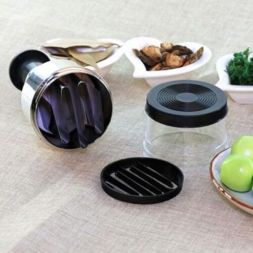 2021 New Hand Pressure Vegetable Cutter Kitchen Ginger Cutter Garlic Peeler Slicer Pressing Chopper Onion Mincer Food Q0U9