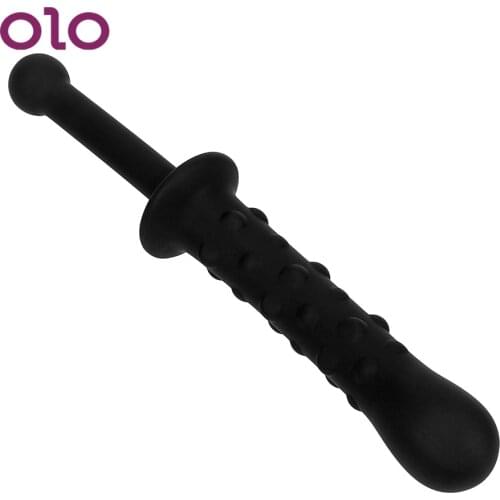 OLO Anal Plug Dildo Convex Point Design Butt Plug Silicone Prostate Massager Anal Sex Toys For Women
