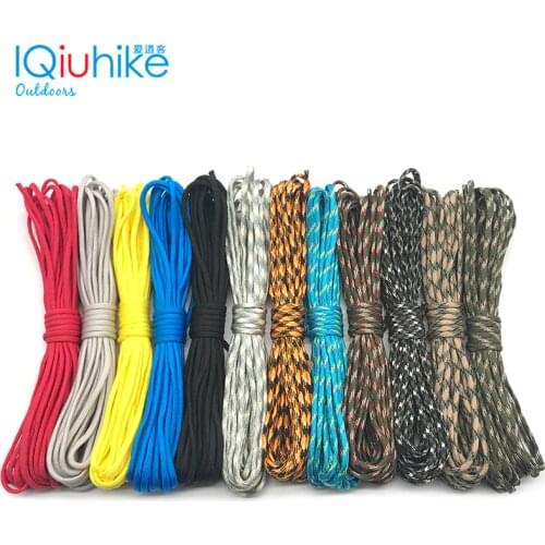 31 Meters Dia.4mm 7 stand Cores Paracord for Survival parachute Cord Lanyard Camping Climbing Camping Rope Hiking Clothesline