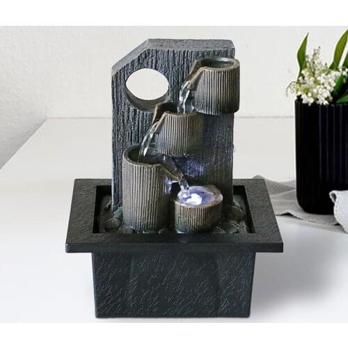 Modern Minimalist Water Fountain Garden Decoration Desktop Decorations For Home Office Study Lucky Decoration