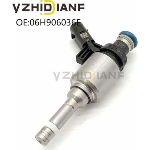 4X 06H906036G 0261500076 06H906036E 06H906036P Fuel Injector For Volkswagen- Beetle CC EOS Passat Passat Cc Tiguan Jetta 2.0T L4