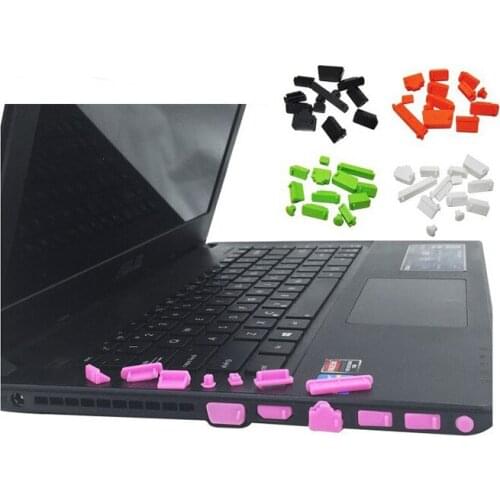 Universal Notebook Anti Dust Plug 13Pcs Laptop Cover Protective Stopper Dust Plug Usb Computer Dustproof Plug Silicone USB HDMI