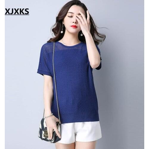 Womens Summer T-shirts XJXKS China