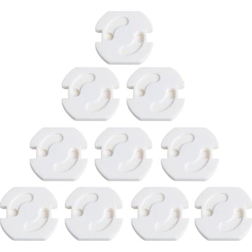 Baby Care 10Pcs Mains Plug Socket Cover Baby Proof Child Safety Plug Guard Protector Convenient safety