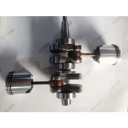 Parts crankshaft piston for Yamaha Hidea parkson 2 stroke 15 HP 18HP outboard motor